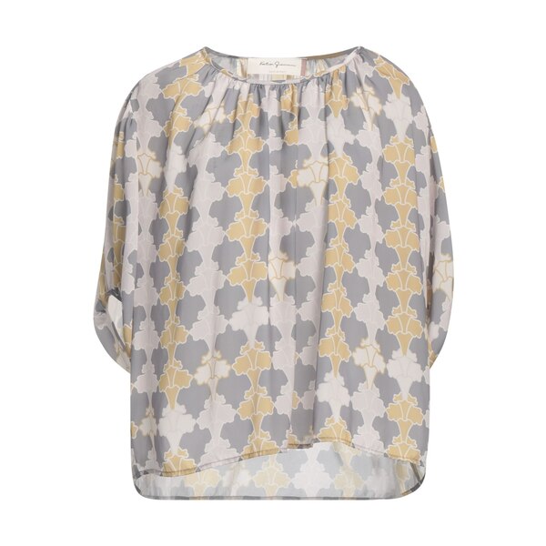 【送料無料】 カティア ジャンニーニ レディース Tシャツ トップス Tops Grey