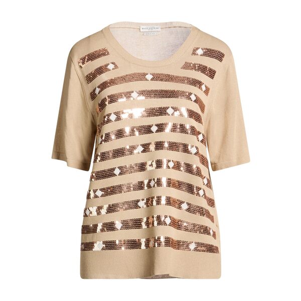 【送料無料】 バランタイン レディース ニット&セーター アウター Sweaters Beige