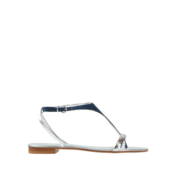 【送料無料】 ラ ボッテガ デルアルティジャーノ レディース サンダル シューズ Thong sandals Silver
