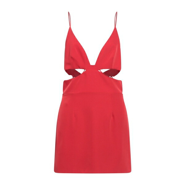 【送料無料】 フェレッパ レディース ワンピース トップス Mini dresses Red