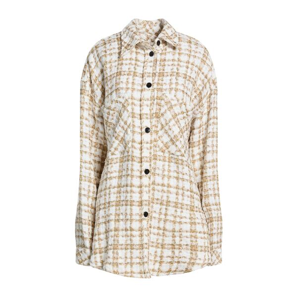 【送料無料】 フェイスコネクション レディース シャツ トップス Shirts Beige|asty