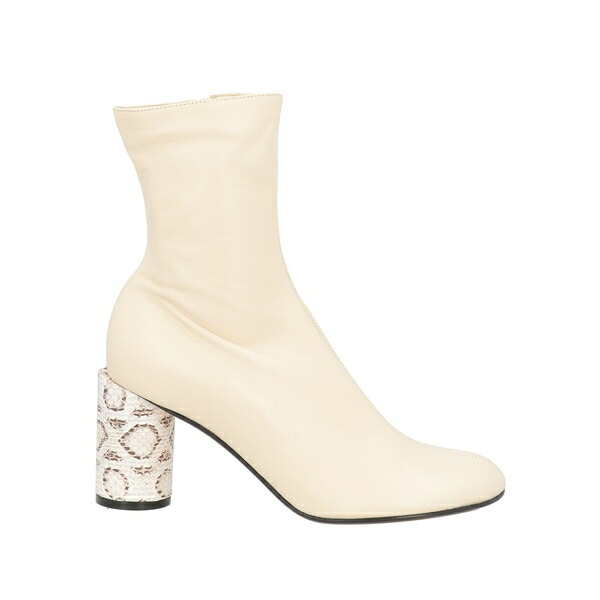 【送料無料】 ランバン レディース ブーツ シューズ Ankle boots White|asty