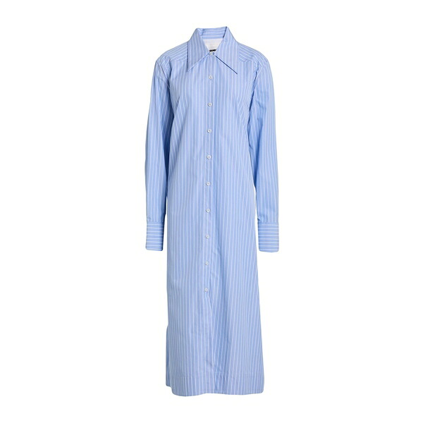 【送料無料】 ジル・サンダー レディース ワンピース トップス Midi dresses Azure｜asty