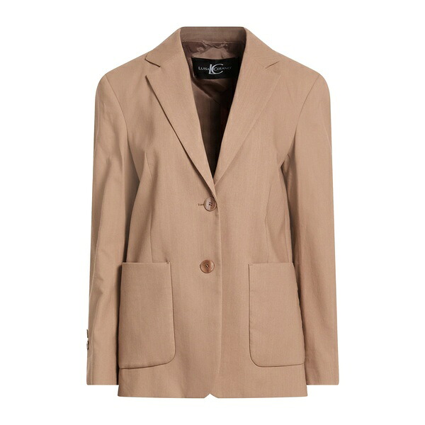 【送料無料】 ルイーザ ケラーノ レディース ジャケット＆ブルゾン アウター Blazers Brown