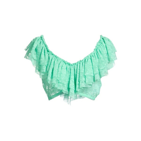 【送料無料】 アニエバイ レディース Tシャツ トップス Tops Green