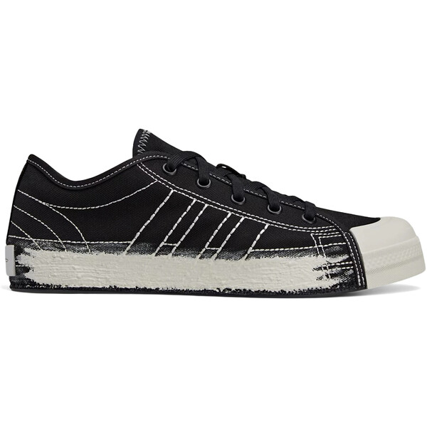adidas アディダス メンズ スニーカー  【adidas Y-3 Nizza Lo Black Talc】  サイズ US_7.5(25.5cm) Black/Black/Talc