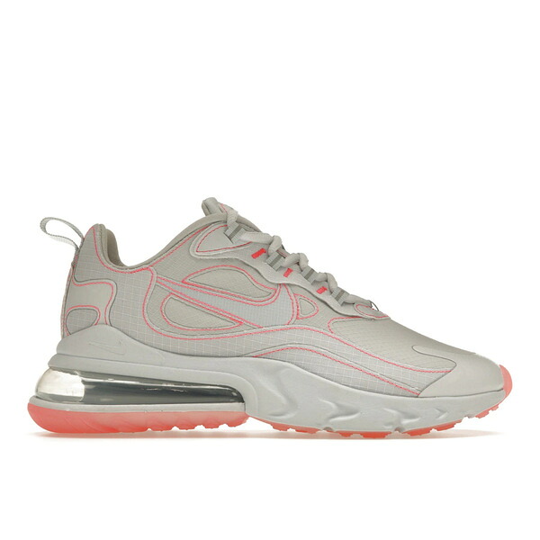 Nike ナイキ メンズ スニーカー 【Nike Air Max 270 React Stitch White Flash Crimson】 サイズ US_12(30.0cm) White/Grey-Flash Crimson|asty