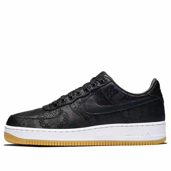 Nike ナイキ メンズ スニーカー  【Nike x Fragment Design x CLOT Air Force 1 Black Silk CZ3986-001】  サイズ US_12(30.0cm)