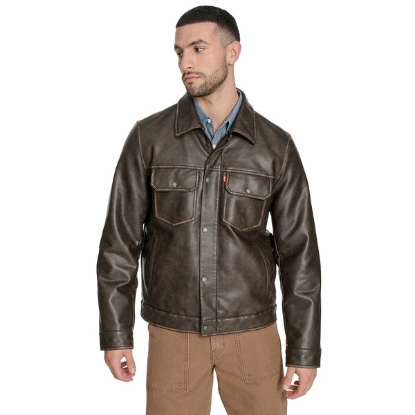 楽天市場】JAPAN LIMITED LEATHER TRUCKER JACKET／リーバイス（Levi's