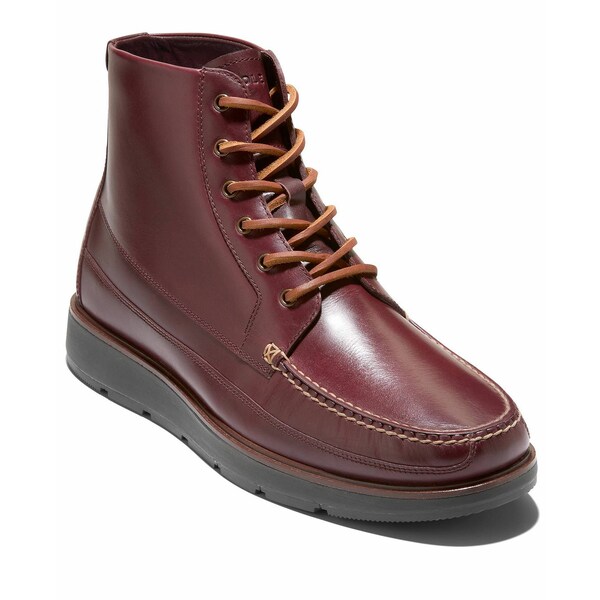コールハーン メンズ ブーツ シューズ Men's Muir Moc Casual Dress Boots Bloodstone画像