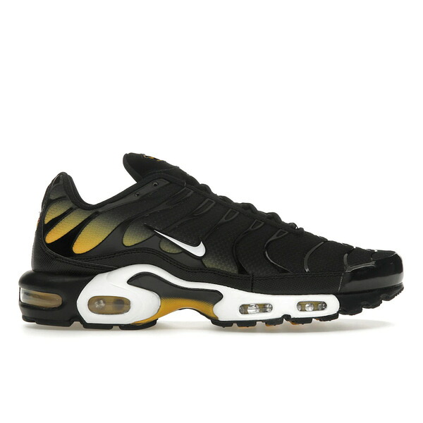 Nike ナイキ メンズ スニーカー 【Nike Air Max Plus Black University Gold White】 サイズ US_7.5(25.5cm) Black/University Gold/White｜asty