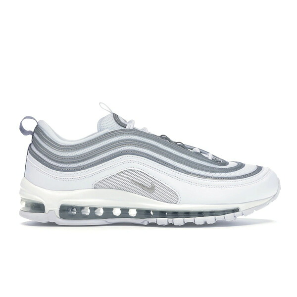 Nike ナイキ メンズ スニーカー 【Nike Air Max 97 White Reflect Silver】 サイズ US_9(27.0cm) White/Wolf Grey-Reflect Silver|asty