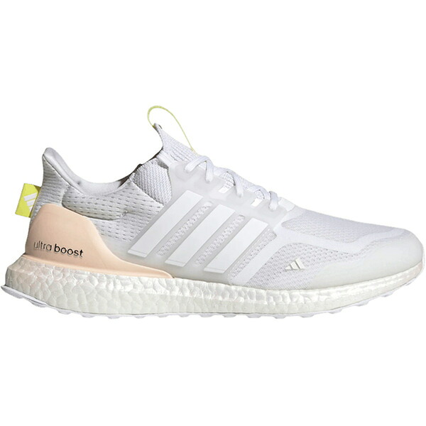 adidas アディダス メンズ スニーカー 【adidas Ultra Boost 5.0 DNA White Pink】 サイズ US_10(28.0cm) Cloud White/Cloud White/Silver Metallic|asty