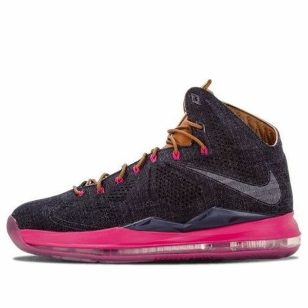 Nike ナイキ メンズ スニーカー  【Nike LeBron 10 EXT Denim QS \u0027Denim\u0027 597806-400】  大きさ US_7(25.0糎)