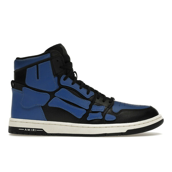 AMIRI アミリ メンズ スニーカー 【AMIRI Skel Panelled High Top Blue Black】 サイズ US_8(26.0cm) Black/Blue|asty