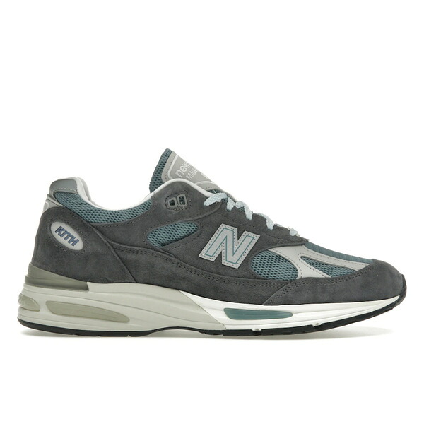 New Balance ニューバランス メンズ スニーカー  【New Balance 991v2 MiUK Kith Osaka Pack】  サイズ US_9(27.0cm) Asphalt/Lead/Oyster Mushroom