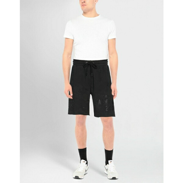 沖縄・離島除く全国届 Palm Angels パーム・エンジェルス カジュアルパンツ ボトムス メンズ Shorts  Bermuda Shorts  Black 通販