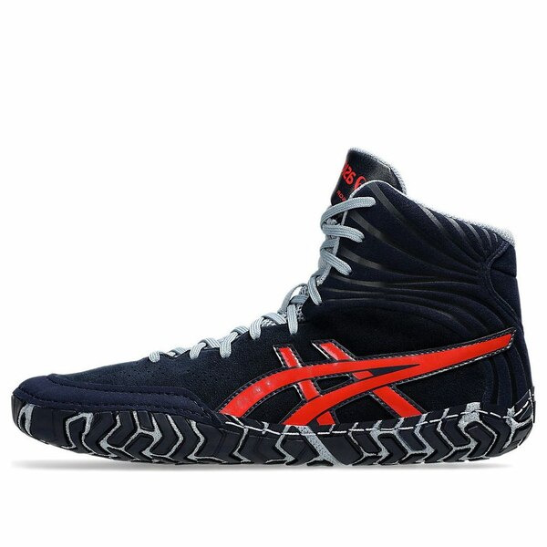 ASICS アシックス メンズ スニーカー  【ASICS Aggressor 5 \u0027Midnight Classic Red\u0027 1081A048-402】  大きさ US_11(29.0糎)
