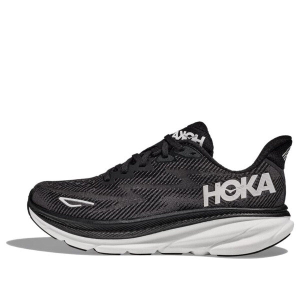 HOKA ONE ONE ホカオネオネ メンズ スニーカー  【HOKA ONE ONE Clifton 9 \u0027Black White\u0027 1127895-BWHT】  大きさ US_12(30.0糎)