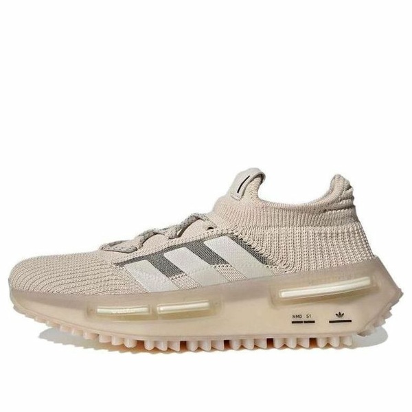 adidas アディダス メンズ スニーカー  【adidas Originals NMD S1 Shoes \u0027White Silver Metallic Black\u0027 HQ4439】  大きさ US_5.5(23.5糎)