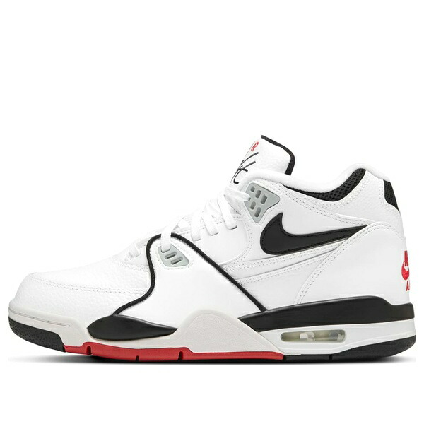 Nike ナイキ メンズ スニーカー  【Nike Air Flight 89 \u0027White Black\u0027 DB5918-100】  大いさ US_12(30.0糎) スニーカー-靴