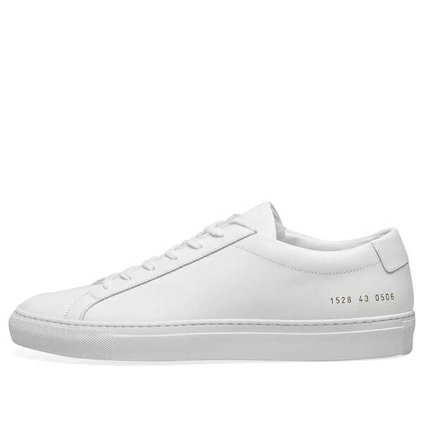 Common Projects コモン・プロジェクツ メンズ スニーカー 【Common Projects Achilles Low 'White' 1528-0506】 サイズ US_12(30.0cm)|asty