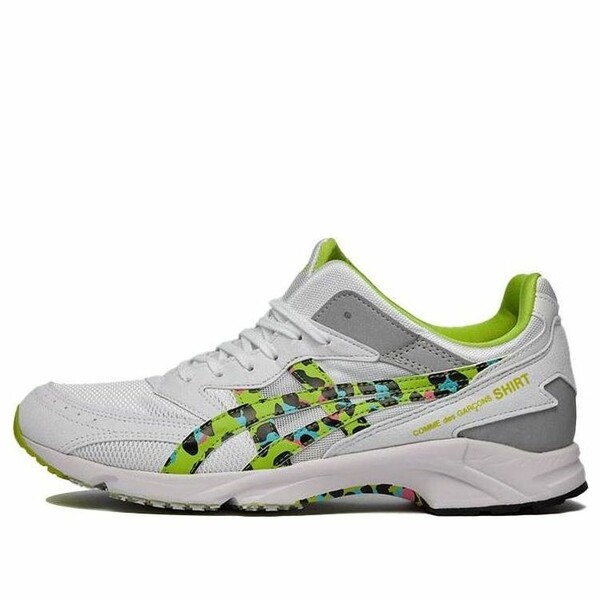ASICS アシックス メンズ スニーカー 【ASICS x COMME des GARCONS Shirt Tarther SC 'White Green Leopard' 1203A190-101】 サイズ US_6.5(24.5cm)|asty