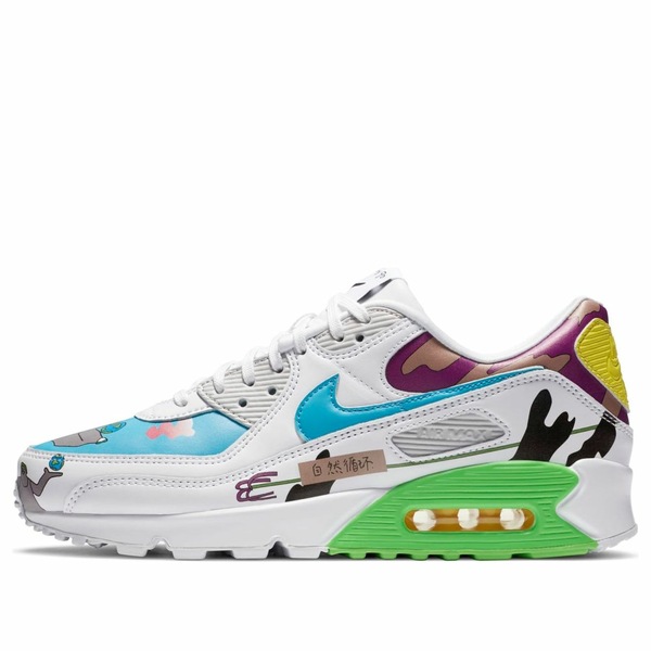 Nike ナイキ メンズ スニーカー 【Nike Air Max 90 Flyleather 'Ruohan Wang' CZ3992-900】 サイズ US_10.5(28.5cm)｜asty