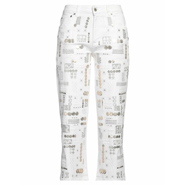 【送料無料】 ドンダップ レディース デニムパンツ ボトムス Jeans White｜asty