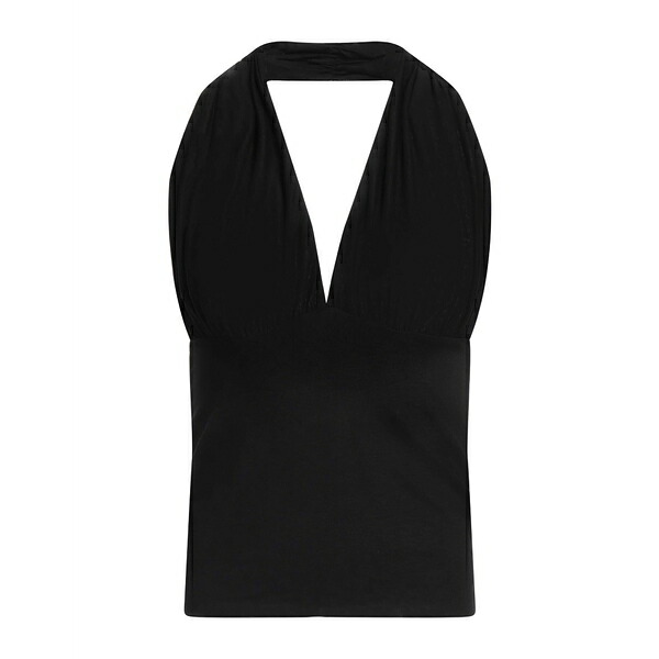 【送料無料】 ユッカ レディース Tシャツ トップス Tops Black