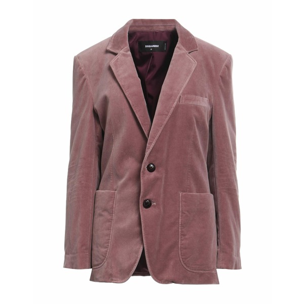 【送料無料】 ディースクエアード レディース ジャケット＆ブルゾン アウター Blazers Pink｜asty