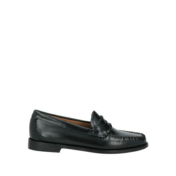 【送料無料】 ジー.エイチ. バス & コー レディース スリッポン・ローファー シューズ Loafers Black｜asty