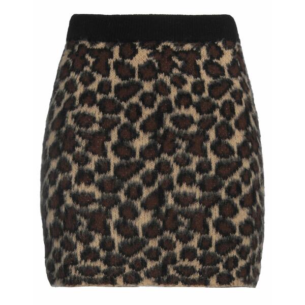 【送料無料】 ユッカ レディース スカート ボトムス Mini skirts Brown