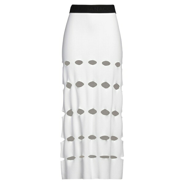 【送料無料】 リビアナコンティ レディース スカート ボトムス Maxi skirts White