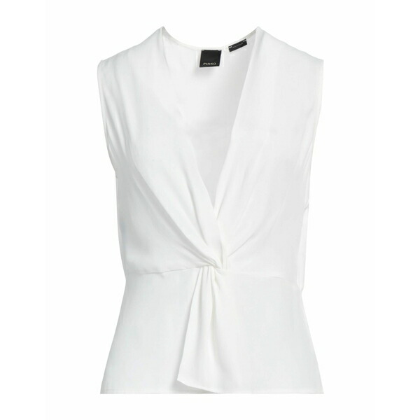 【送料無料】 ピンコ レディース Tシャツ トップス Tops White