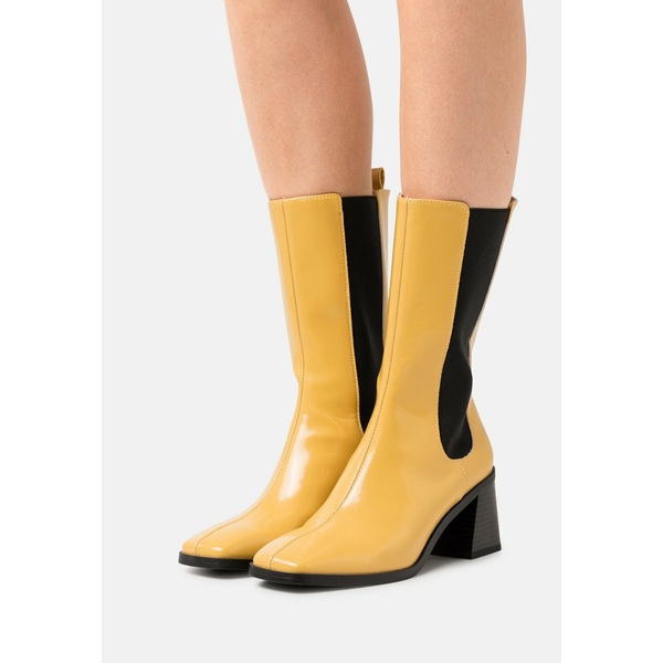 9752円 高級品 9752円 お歳暮 モンキ レディース ブーツ レインブーツ シューズ ODIE BOOT VEGAN - Boots yellow medium dusty