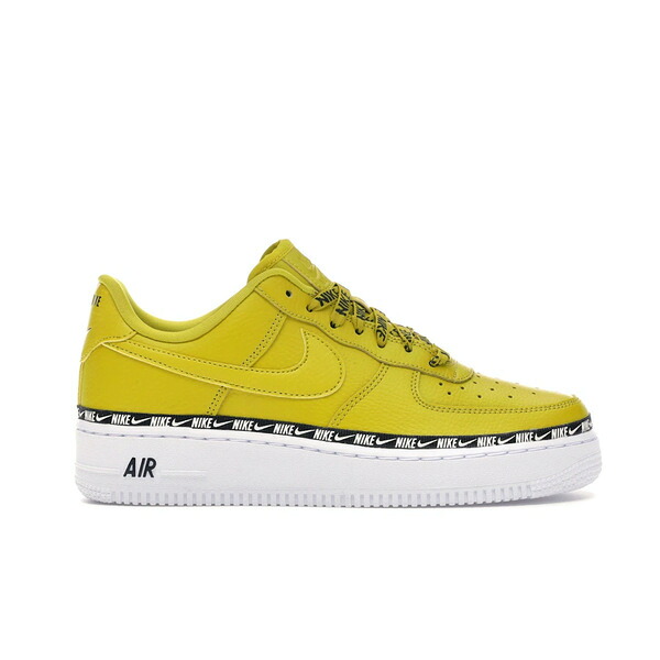 Nike ナイキ レディース スニーカー  【Nike Air Force 1 Low Overbranding Bright Citron (Women\u0027s)】  大いさ US_W_10 Bright Citron/Bright Citron-Black-White 靴-レディース靴