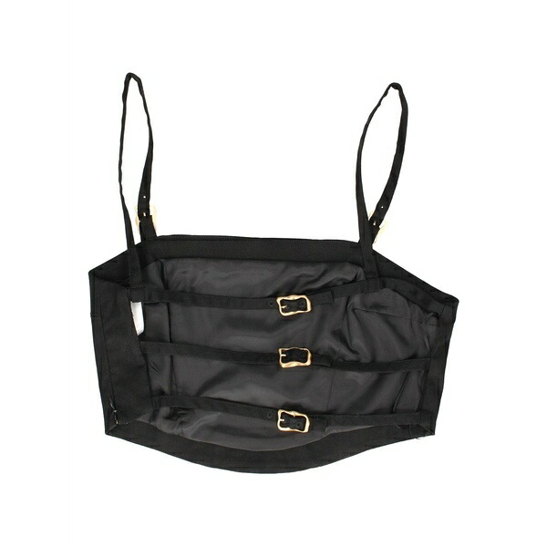 カルトガイア レディース カットソー トップス Bustier top Black｜asty