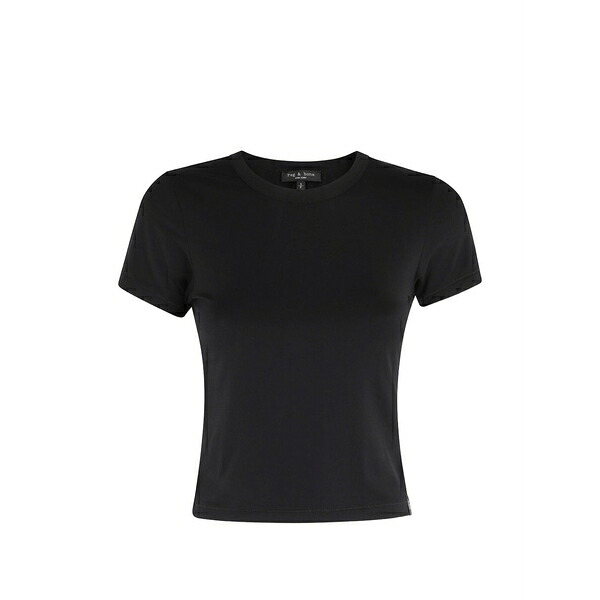 ラグアンドボーン レディース プルオーバー トップス Luca t-shirt Black