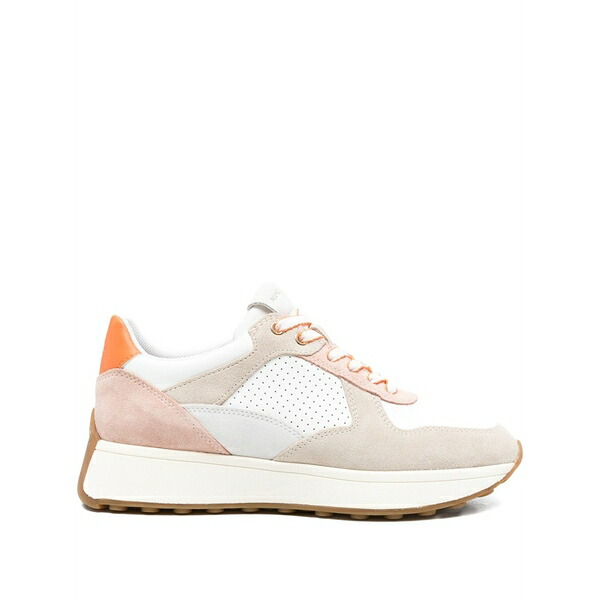 ジェオックス レディース スニーカー シューズ Amabel panelled sneakers White