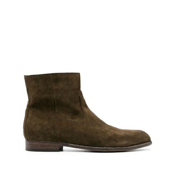 ブッテロ メンズ ブーツ シューズ Floyd suede ankle boots Green