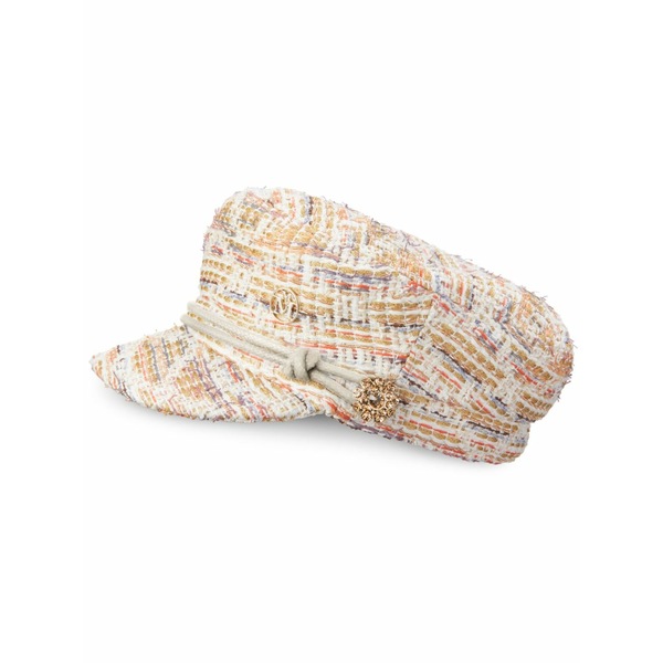 メゾンミッシェル  レディース かぶり笠 添え物 New abby sailor cap Brown