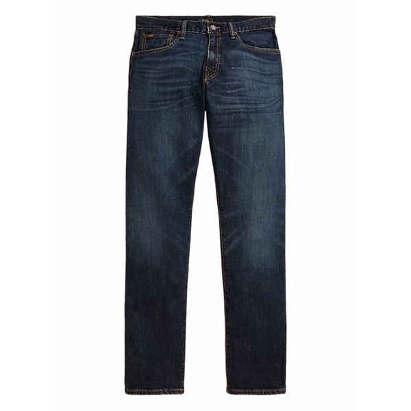 ラルフローレン メンズ ジーンズズボン下 ボトムス Logo-embroidered jeans Blue