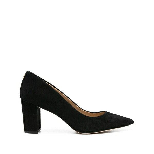 ラルフローレン レディース パンプス シューズ 70粍 lanette pointed-toe suede pumps Black