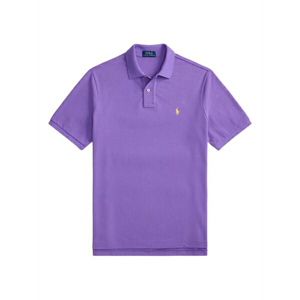 ラルフローレン メンズ スポーツシャツ トップス Polo pony-embroidered polo shirt Purple トップス-ポロシャツ