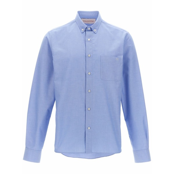 ヴァレンティノ ガラヴァーニ メンズ プルオーバー トップス Cotton shirt Blue