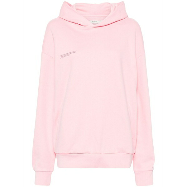 パンガイア レディース パーカー・スウェットシャツ アウター 365 organic cotton hoodie Pink｜asty