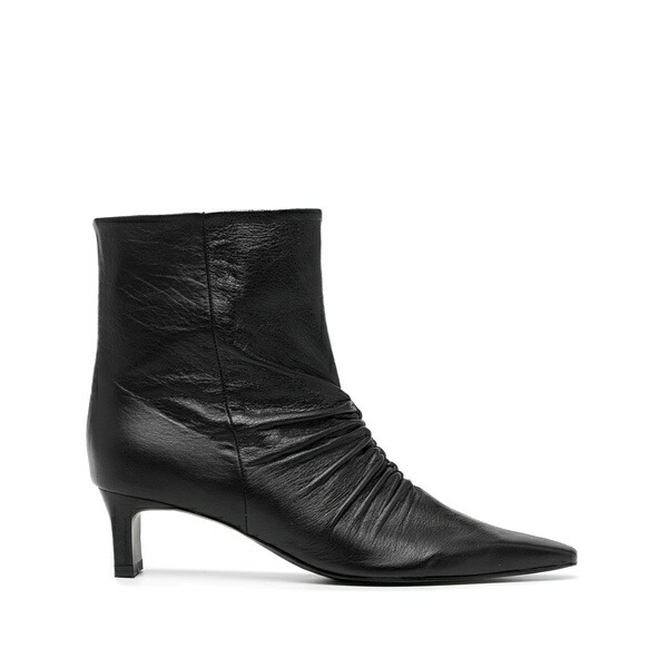 レイクネン レディース ブーツ シューズ Rushy 50粍 leather boots Black