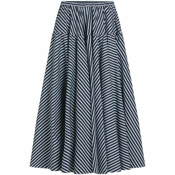 ジャンパトゥ レディース スコート ボトムス Printed organic cotton maxi skirt Blue レディースファッション-ボトムス-スカート
