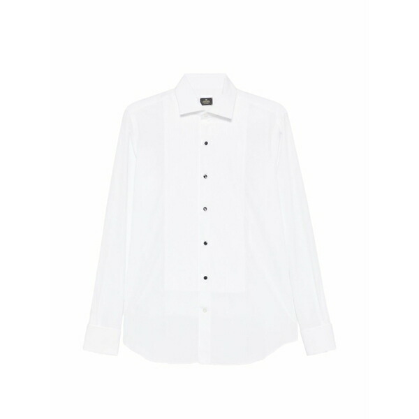 アレッサンドロゲラルディ メンズ プルオーバー トップス Button shirt White